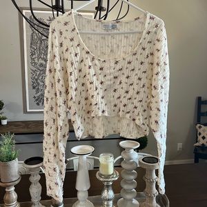 Urban Outfitters Flowy Long Sleeve